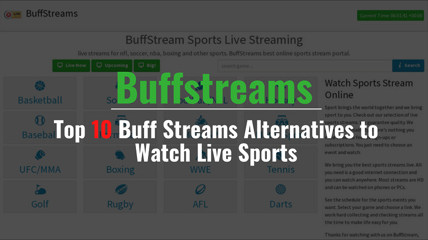 Buffstreams Top 10 Buff Streams Alternatives to Watch Live Sports